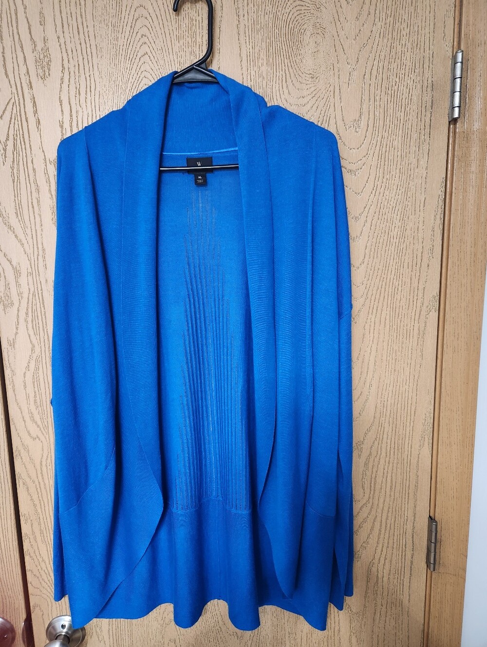 Worthington Blue Open-Front Women's Cardigan Sweater
